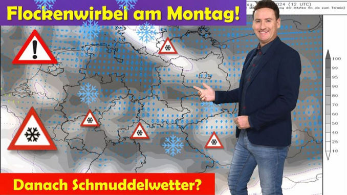 Achtung: Wintereinbruch am Montag! Schneeschauer über Deutschland! Danach Luftmassengrenze mit Schmuddelwetter-Alarm! https://i2thumbs.glomex.com/dC1icG43bmx3N3U0N2wvMjAyNC8wMS8xMS8wNi80NF80Nl82NTlmOGU1ZTBhNDZiLmpwZw==/profile:player-960x540/image.jpg